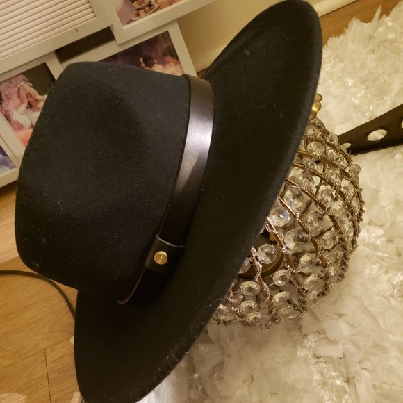 All Saints | Accessories | New Felted Wool Fedora Allsaints  display picture 2